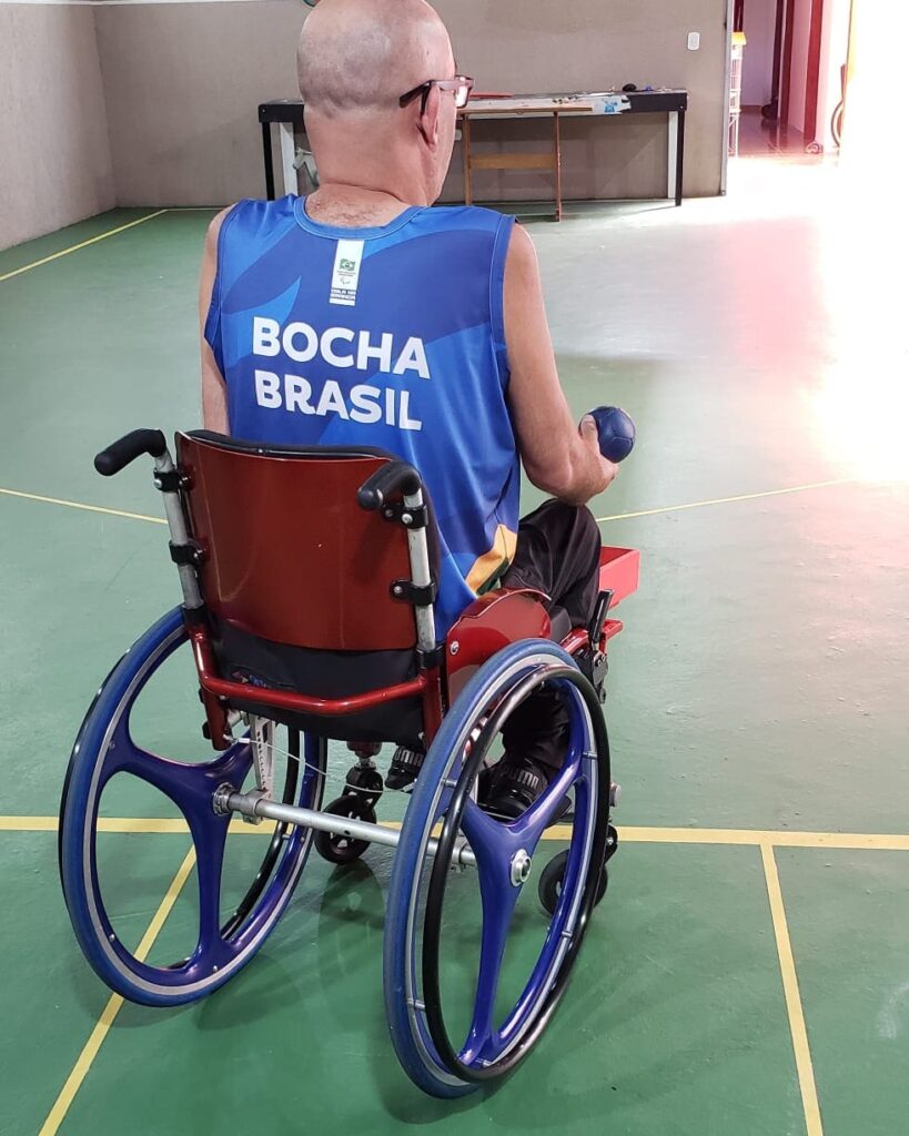 Eliseu dos Santos, 43 anos, dono de cinco medalhas Paralímpicas