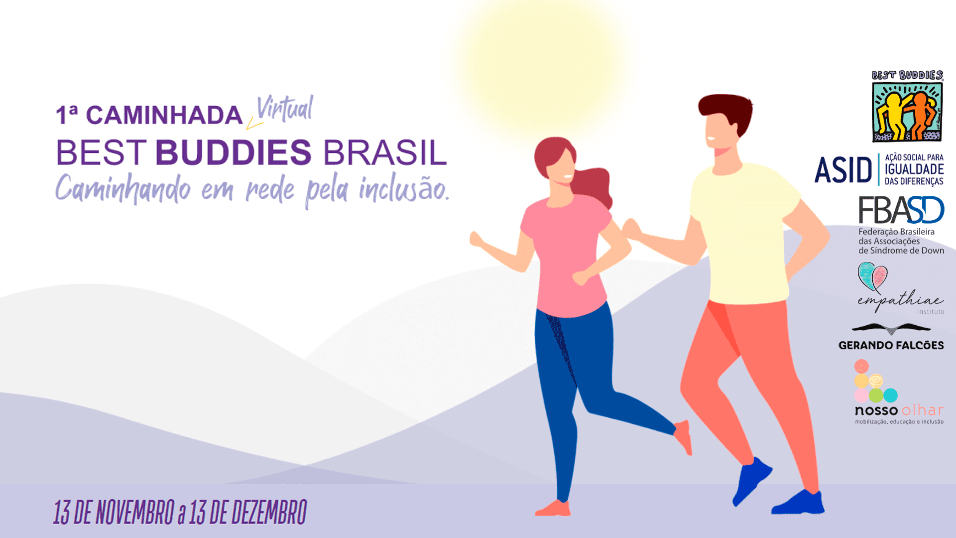 1ª Caminhada Virtual Best Buddies Brasil