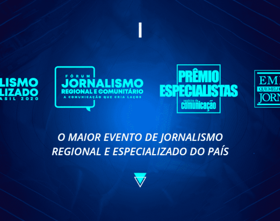 Arte digital divulgação Evento de jornalismo regional e especializado 2020