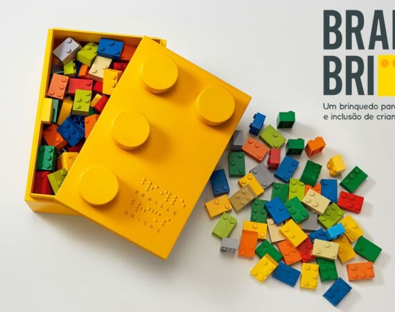 Imagem do brinquedo ilustra o texto LEGO Braille Bricks: Novidade às vésperas do Dia Mundial do Braile
