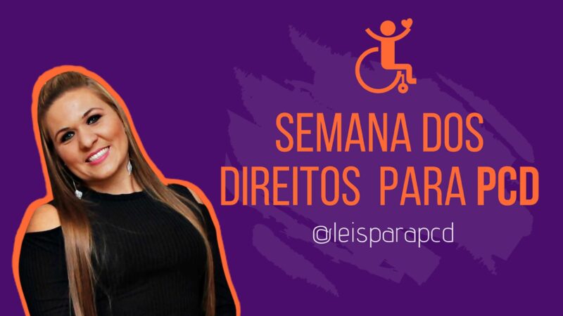 Semana dos Direitos para PcD: Aulas gratuitas