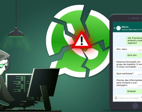 Ilustração do texto “Golpe no WhatsApp contra PcDs e ex-conselheiros do Conade: Ouça o áudio”