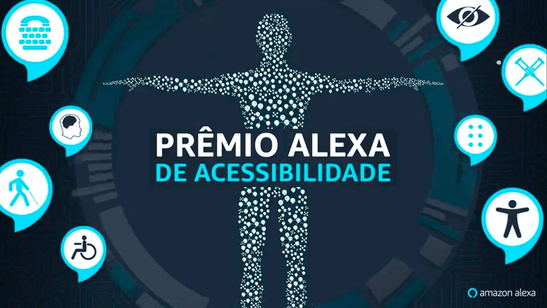 Banner do Prêmio Alexa de Acessibilidade revela os 10 finalistas