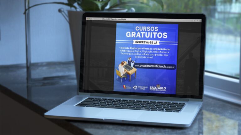 Read more about the article Cursos gratuitos de Inclusão Digital em SP para PcDs