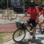 Santos às Cegas: Passeio de bike para pessoas com deficiência visual