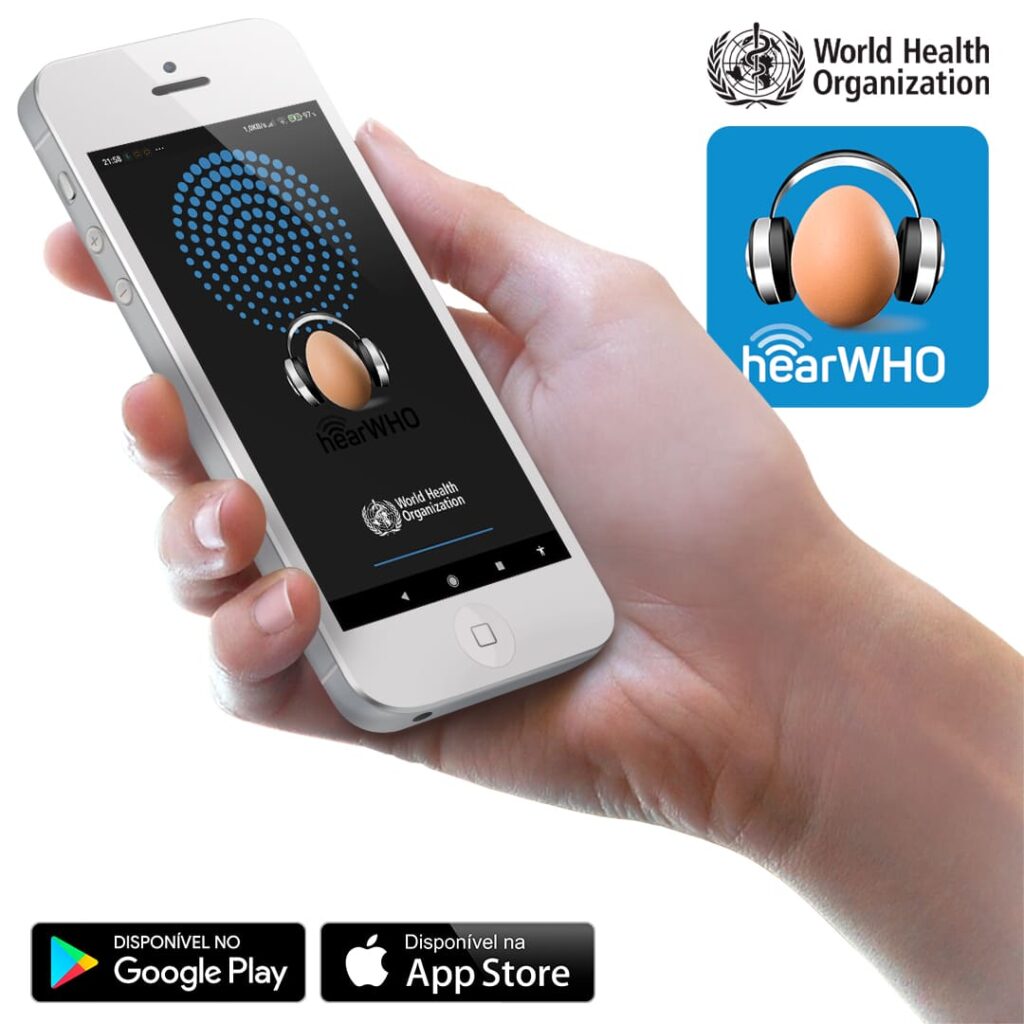 App hearWHO ilustra Dia mundial da audição 2021