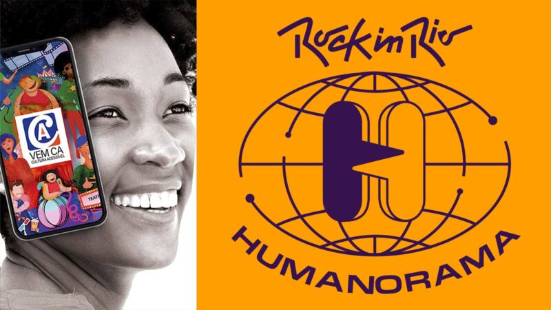 Relançamento do App VEM CÁ no Rock In Rio Humanorama 2021 é nessa quinta (16)