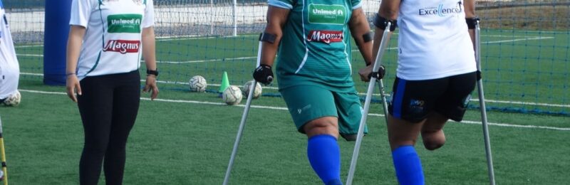 Conheça o primeiro time feminino de futebol de amputados do país