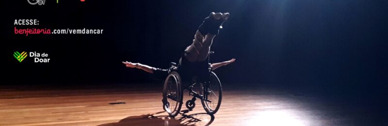 Cia de dança De Rodas para o Ar lança campanha de arrecadação no Dia de Doar