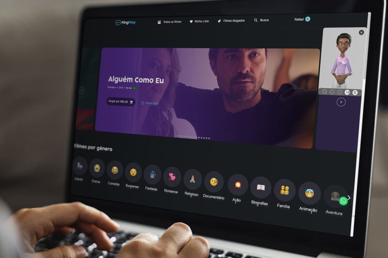 PingPlay: Primeira plataforma de filmes acessíveis para pessoas com deficiência visual e auditiva