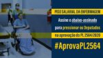 Abaixo-assinado pede aprovação do Piso Salarial da Enfermagem a Deputados: #AprovaPL2564