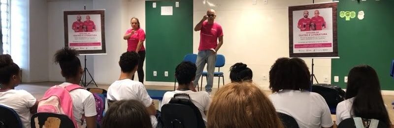 Oficina debate bullying com alunos surdos