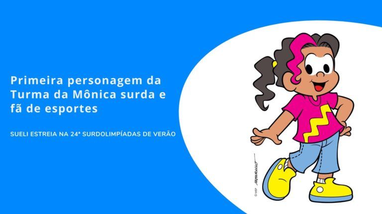 Read more about the article Primeira personagem surda e fã de esportes estreia na Turma da Mônica; Sueli tem 9 anos