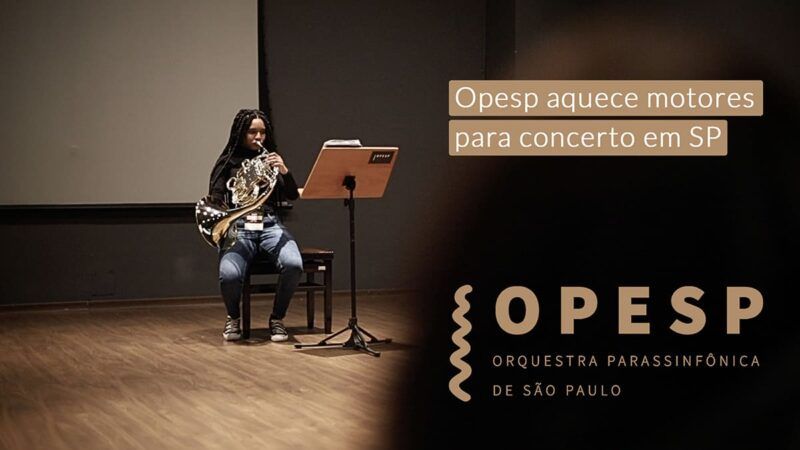 Primeira Orquestra Parassinfônica do Brasil, OPESP aquece motores para concerto em SP