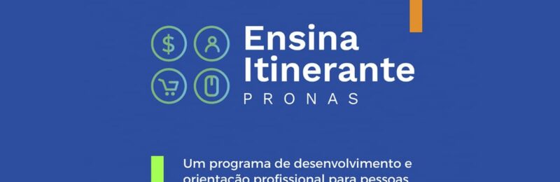 Ensina Itinerante PRONAS tem inscrições gratuitas somente até dia 02 de outubro em Curitiba (PR)