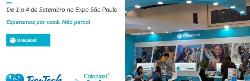 Programa Coloplast Ativa na Reatech 2022 oferece kit de produtos e atendimento gratuitos