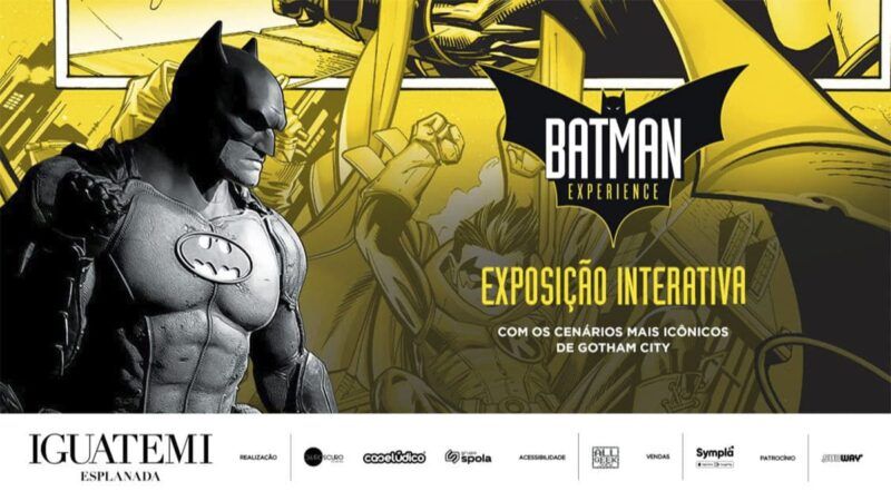 Batman Experience adaptada leva pessoas com deficiência até Gotham City