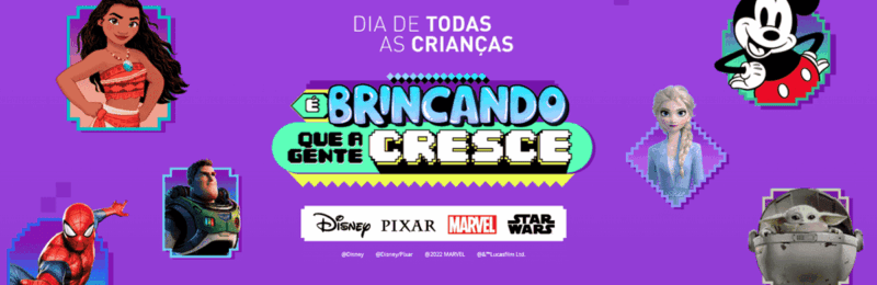 Disney promove inclusão e acessibilidade em campanha solidária de Dia das Crianças