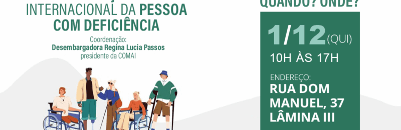 Ação do TJRJ atende população PcD no Dia Internacional da Pessoa com Deficiência