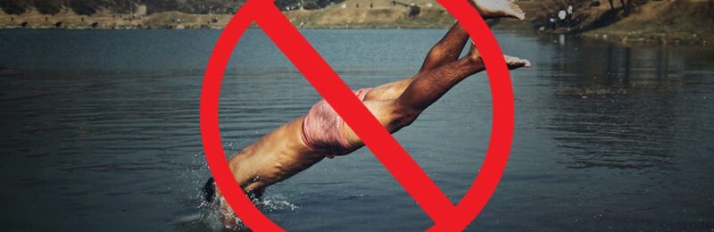 Lesão medular por mergulho: mais de 90% dos casos são com jovens do sexo masculino