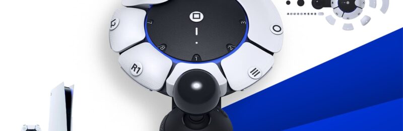PlayStation lança controle adaptado para gamers com deficiência