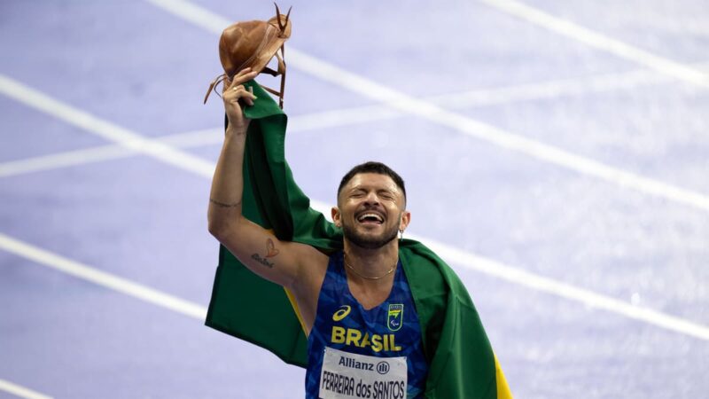 Chuva de medalhas do Brasil no segundo dia dos Jogos Paralímpicos de Paris 2024