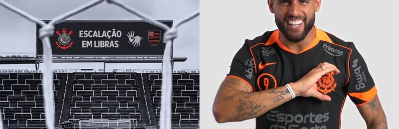 Corinthians oficializa sinais em Libras e valoriza comunidade surda no futebol